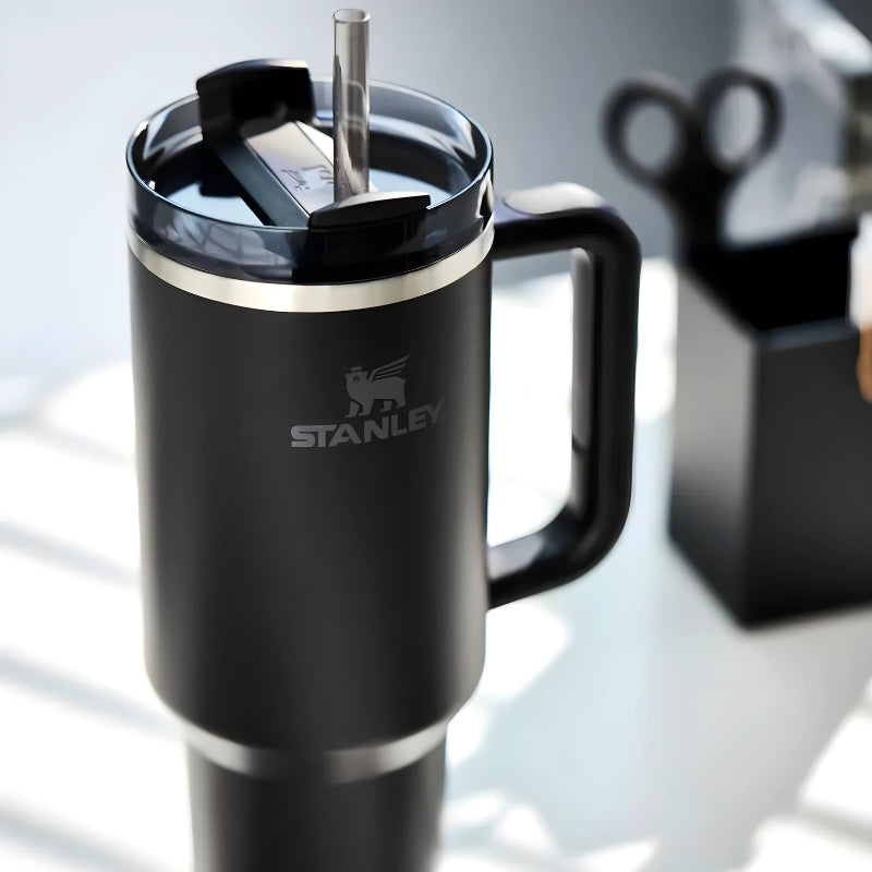 Stanley Stainless Steel H2.0 FlowState Quencher Tumbler 40oz - Black Glow Color