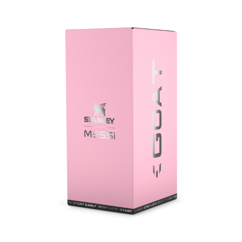 The Messi x Stanley Quencher ProTour Flip Straw Tumbler 40 OZ
