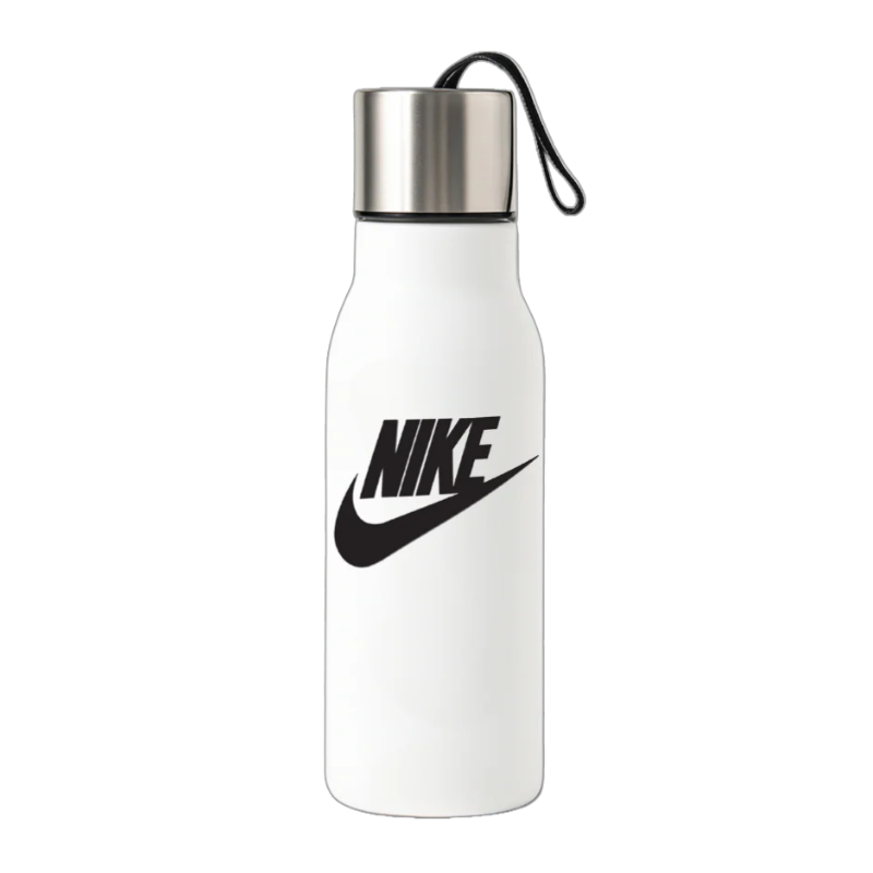 Nike White Plastic Water Bottle – Premium Sports Hydration Water Bottle