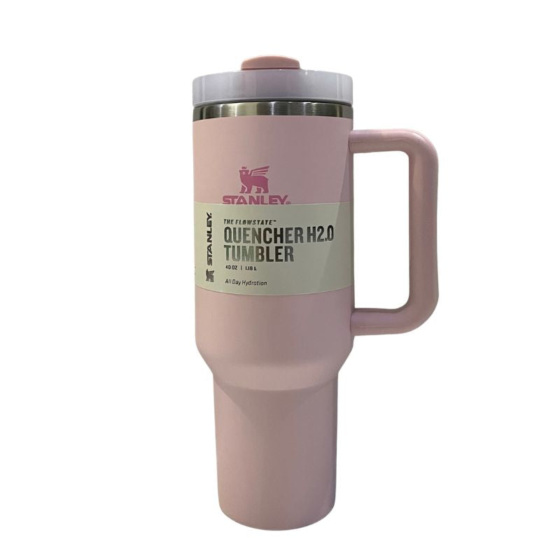 Stanley Limited Edition – Light Pink FlowState Quencher H2.0 Tumbler 40oz