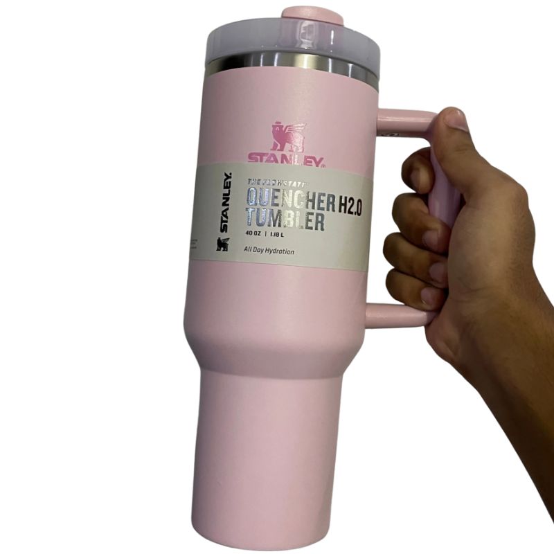 Stanley Limited Edition – Light Pink FlowState Quencher H2.0 Tumbler 40oz