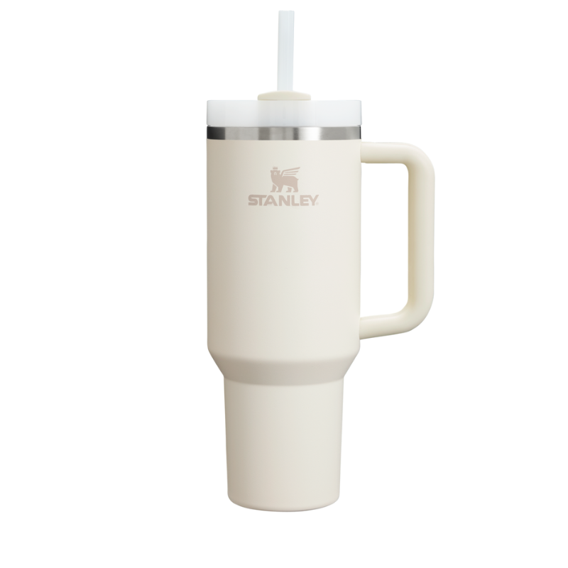 The Stanley Off-White FlowState Quencher H2.0 40oz Tumbler