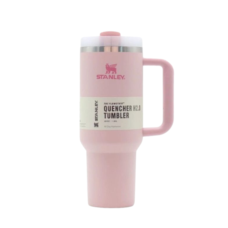 Stanley Limited Edition – Light Pink FlowState Quencher H2.0 Tumbler 40oz